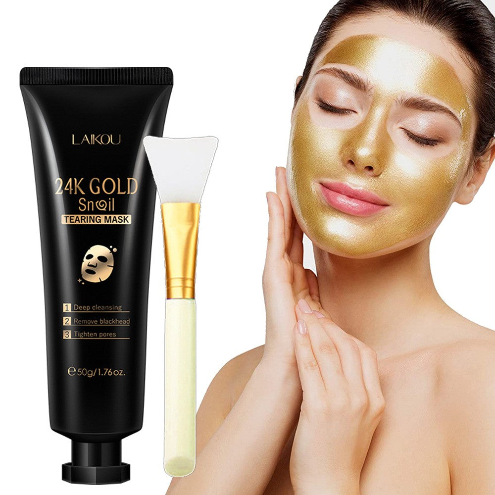 Gold Foil Mask – Theresa Clemons